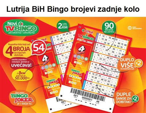 bingo brojevi zadnje kolo.